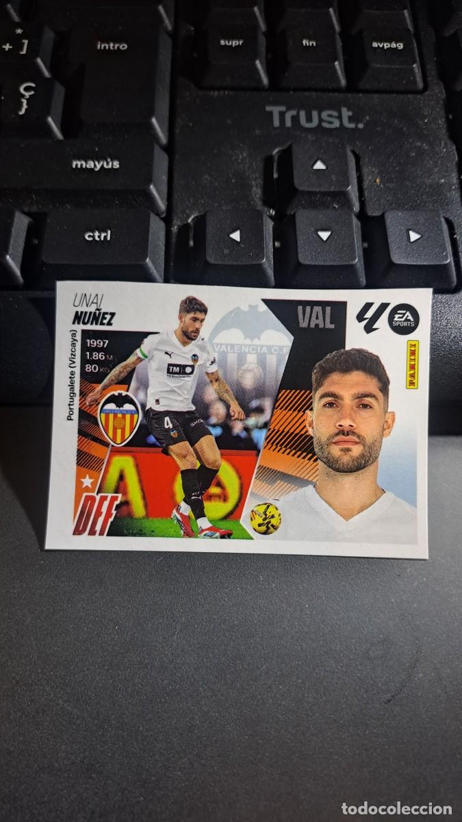 Coleccionismo Cromos antiguos: CROMO NU&Ntilde;EZ 34 MERCADO DE INVIERNO 34 VALENCIA LIGA 2025 2026 25 26 ESTE PANINI NUNCA PEGADO