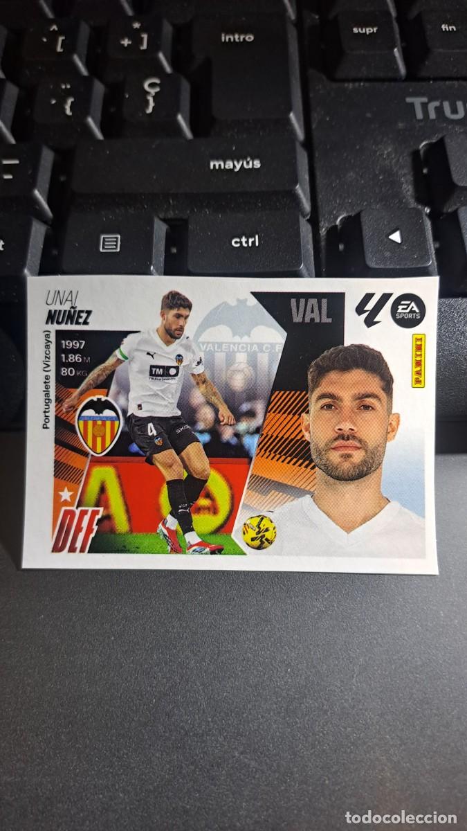 Coleccionismo Cromos antiguos: CROMO NU&Ntilde;EZ 34 MERCADO DE INVIERNO 34 VALENCIA LIGA 2025 2026 25 26 ESTE PANINI NUNCA PEGADO