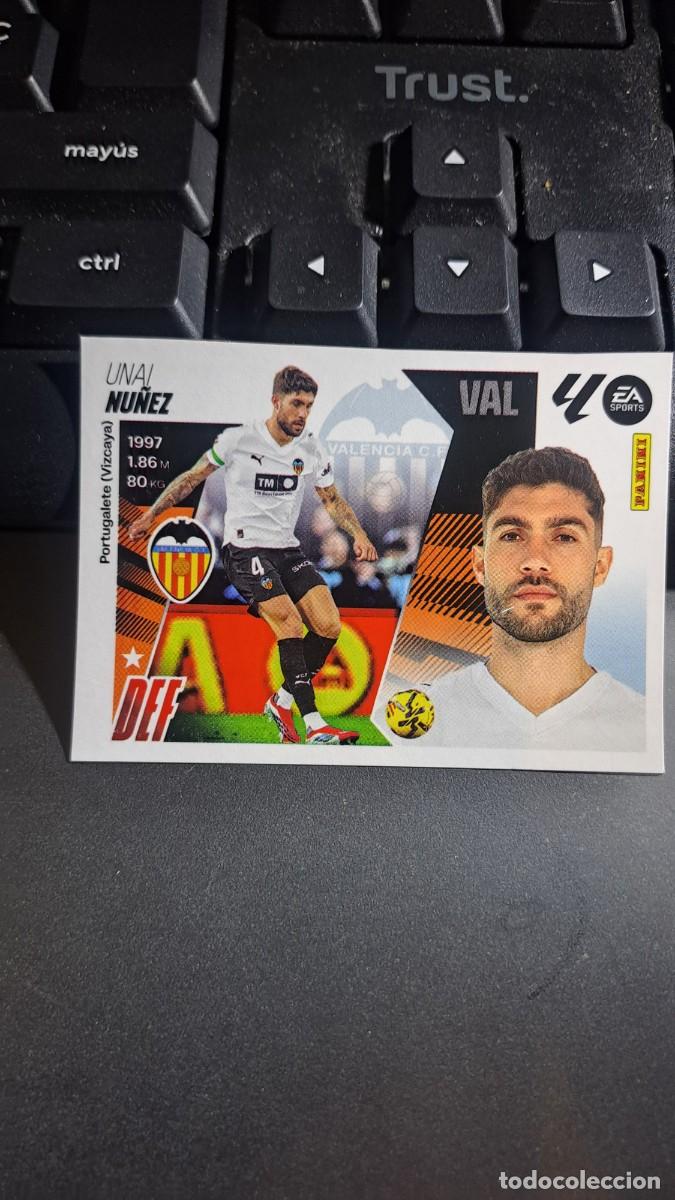 Coleccionismo Cromos antiguos: CROMO NU&Ntilde;EZ 34 MERCADO DE INVIERNO 34 VALENCIA LIGA 2025 2026 25 26 ESTE PANINI NUNCA PEGADO