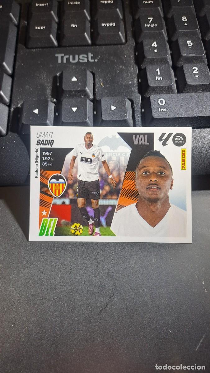 Coleccionismo Cromos antiguos: CROMO SADIQ 36 MERCADO DE INVIERNO 36 VALENCIA LIGA 2025 2026 25 26 ESTE PANINI NUNCA PEGADO
