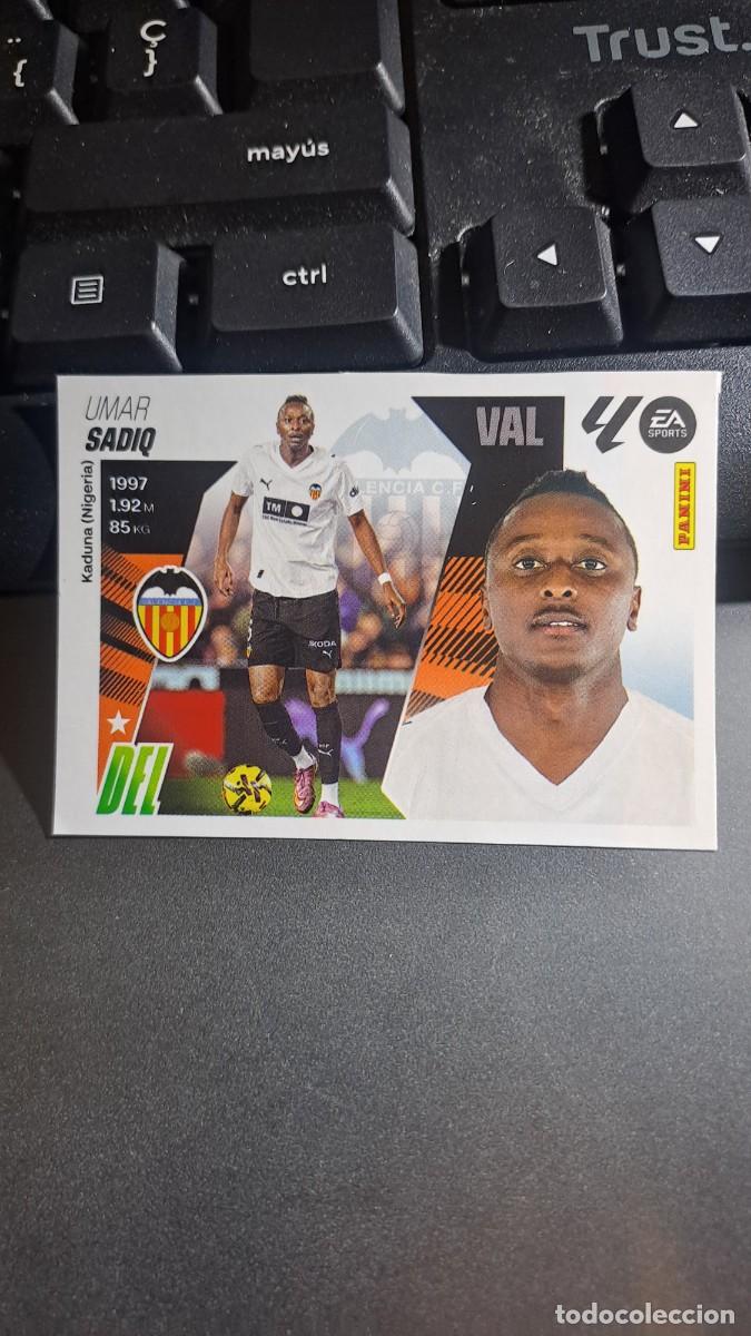 Coleccionismo Cromos antiguos: CROMO SADIQ 36 MERCADO DE INVIERNO 36 VALENCIA LIGA 2025 2026 25 26 ESTE PANINI NUNCA PEGADO
