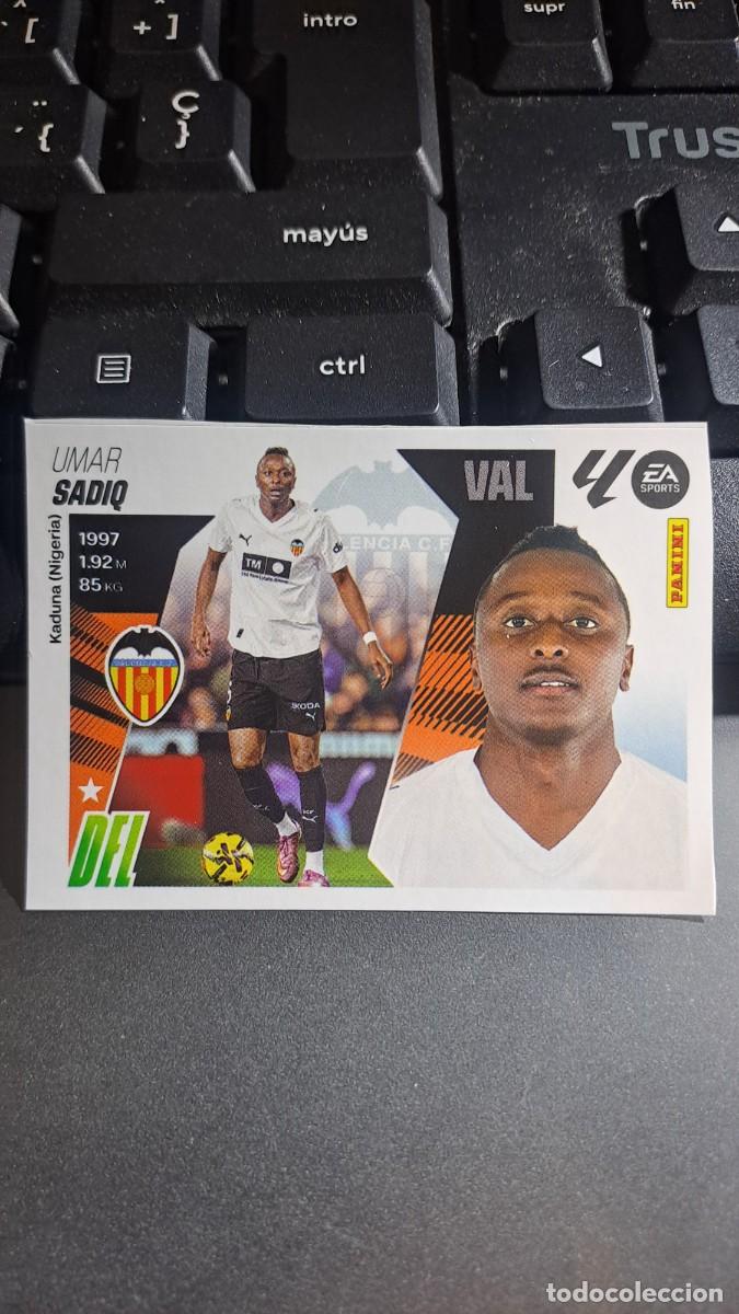 Coleccionismo Cromos antiguos: CROMO SADIQ 36 MERCADO DE INVIERNO 36 VALENCIA LIGA 2025 2026 25 26 ESTE PANINI NUNCA PEGADO