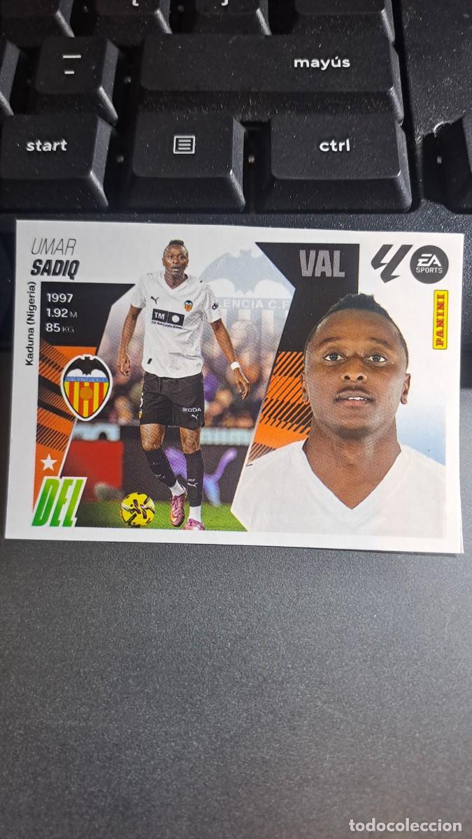 Coleccionismo Cromos antiguos: CROMO SADIQ 36 MERCADO DE INVIERNO 36 VALENCIA LIGA 2025 2026 25 26 ESTE PANINI NUNCA PEGADO