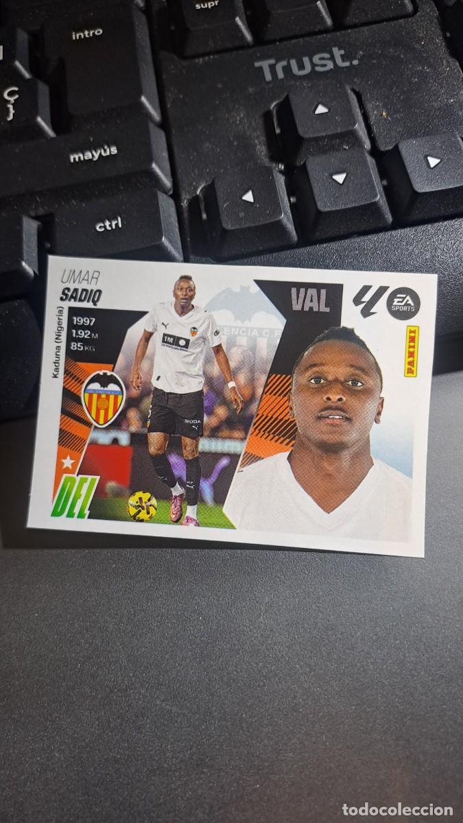 Coleccionismo Cromos antiguos: CROMO SADIQ 36 MERCADO DE INVIERNO 36 VALENCIA LIGA 2025 2026 25 26 ESTE PANINI NUNCA PEGADO