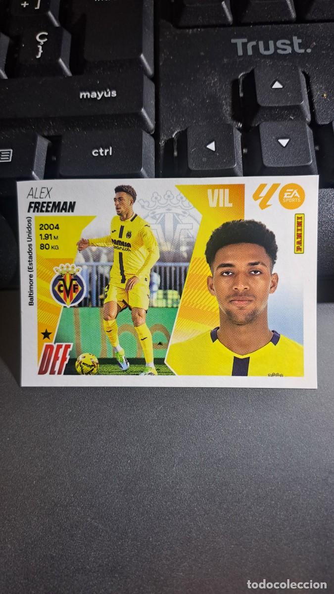 Coleccionismo Cromos antiguos: CROMO FREEMAN 37 MERCADO DE INVIERNO 37 VILLARREAL LIGA 2025 2026 25 26 ESTE PANINI NUNCA PEGADO
