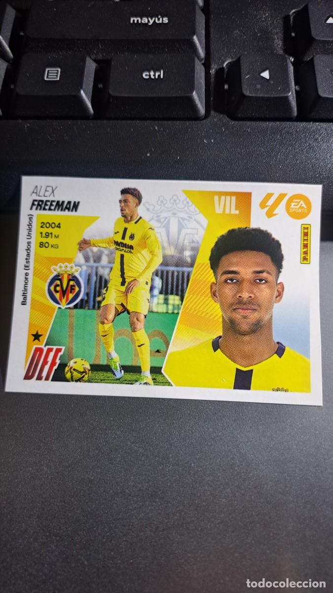 Coleccionismo Cromos antiguos: CROMO FREEMAN 37 MERCADO DE INVIERNO 37 VILLARREAL LIGA 2025 2026 25 26 ESTE PANINI NUNCA PEGADO