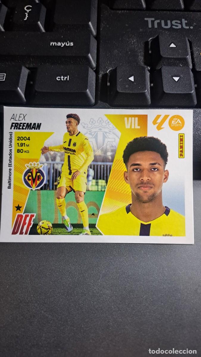 Coleccionismo Cromos antiguos: CROMO FREEMAN 37 MERCADO DE INVIERNO 37 VILLARREAL LIGA 2025 2026 25 26 ESTE PANINI NUNCA PEGADO