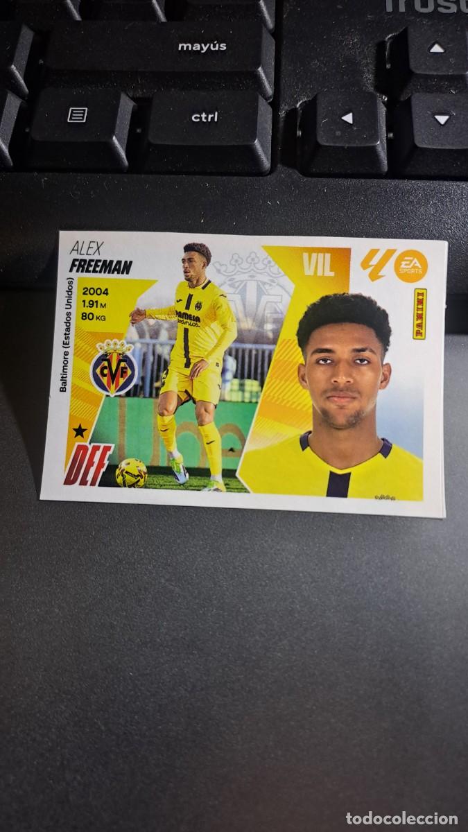 Coleccionismo Cromos antiguos: CROMO FREEMAN 37 MERCADO DE INVIERNO 37 VILLARREAL LIGA 2025 2026 25 26 ESTE PANINI NUNCA PEGADO