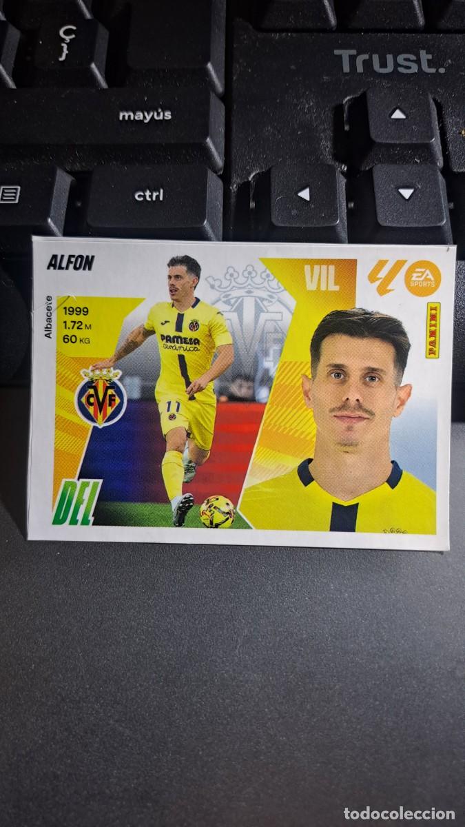 Coleccionismo Cromos antiguos: CROMO ALFON 38 MERCADO DE INVIERNO 38 VILLARREAL LIGA 2025 2026 25 26 ESTE PANINI NUNCA PEGADO