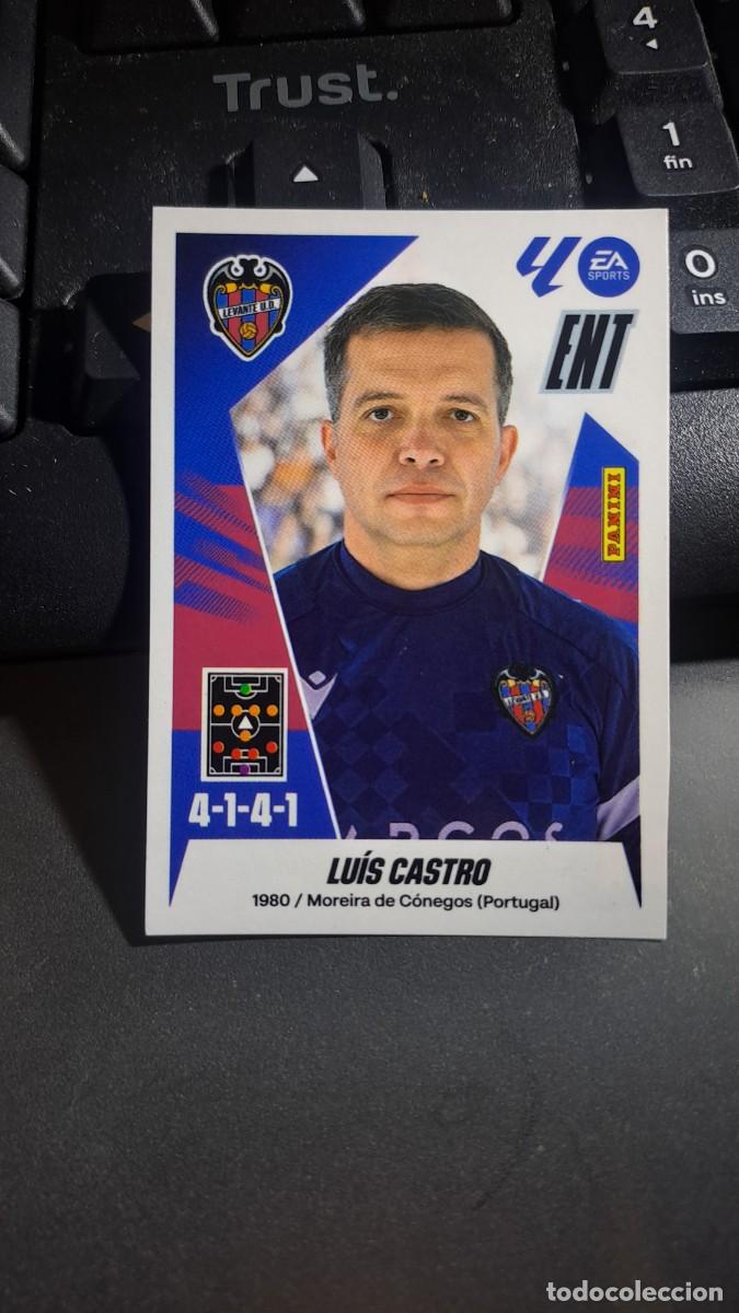 Coleccionismo Cromos antiguos: CROMO LUIS CASTRO 39 MERCADO DE INVIERNO 39 LEVANTE LIGA 2025 2026 25 26 ESTE PANINI NUNCA PEGADO