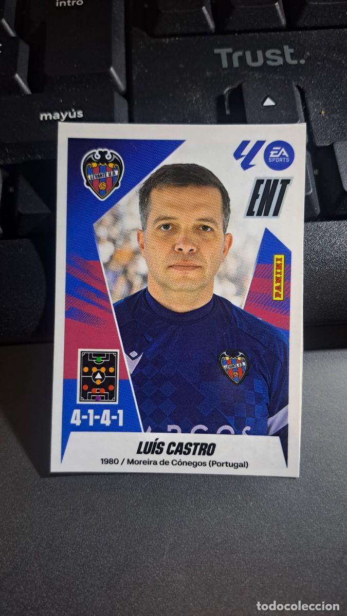 Coleccionismo Cromos antiguos: CROMO LUIS CASTRO 39 MERCADO DE INVIERNO 39 LEVANTE LIGA 2025 2026 25 26 ESTE PANINI NUNCA PEGADO