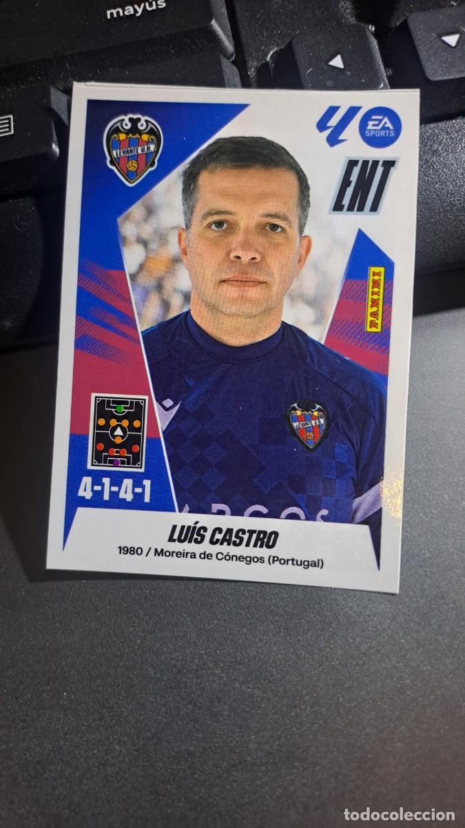 Coleccionismo Cromos antiguos: CROMO LUIS CASTRO 39 MERCADO DE INVIERNO 39 LEVANTE LIGA 2025 2026 25 26 ESTE PANINI NUNCA PEGADO