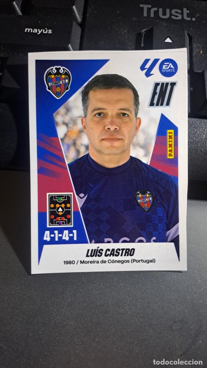 Coleccionismo Cromos antiguos: CROMO LUIS CASTRO 39 MERCADO DE INVIERNO 39 LEVANTE LIGA 2025 2026 25 26 ESTE PANINI NUNCA PEGADO