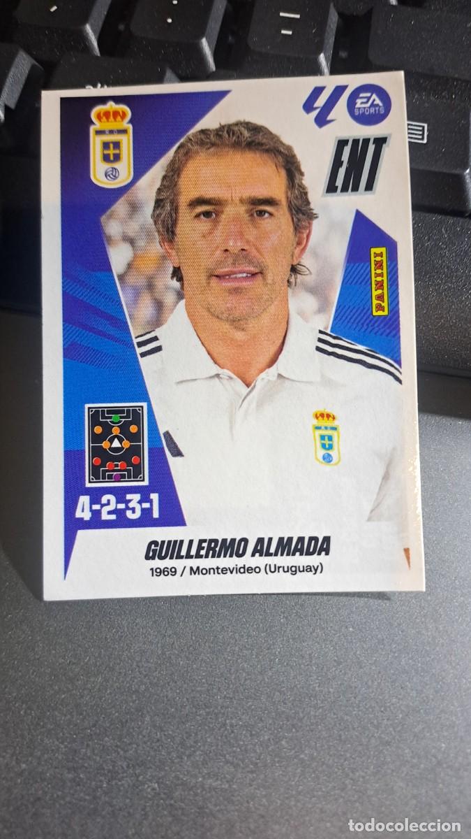 Coleccionismo Cromos antiguos: CROMO GUILLERMO ALMADA 41 MERCADO DE INVIERNO 41 OVIEDO LIGA 2025 2026 25 26 ESTE PANINI NUNCA PEGAD
