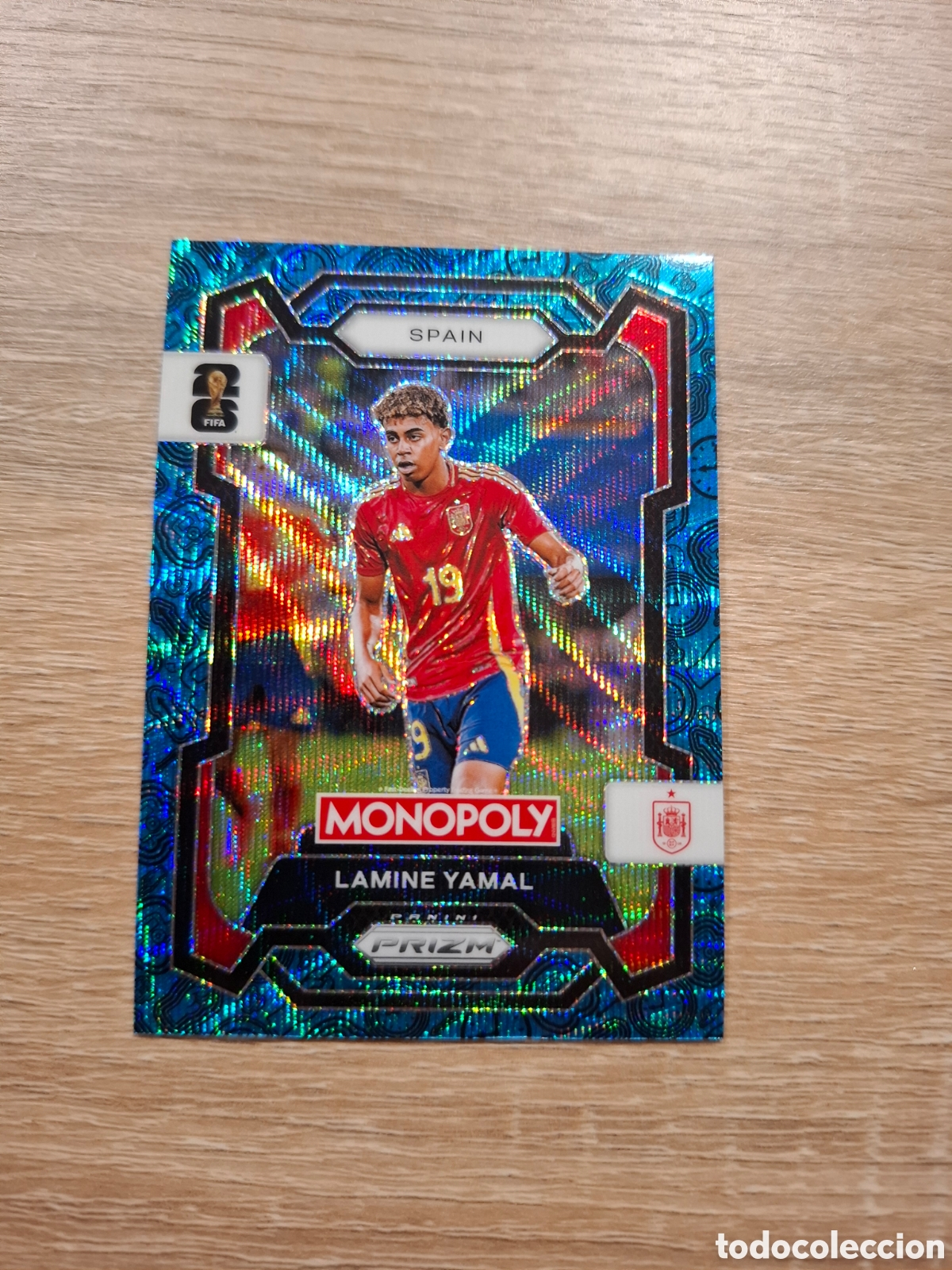Coleccionismo Cromos antiguos: Lamine Yamal Espa&ntilde;a Monopoly Prizm 2026 Mundial