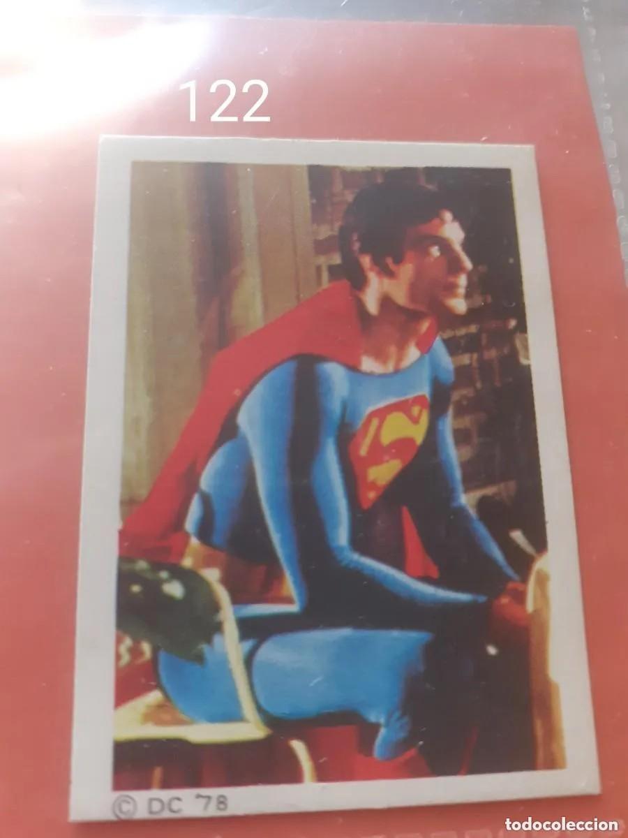 Coleccionismo Cromos antiguos: Cromo n.122 superman I fher _ sin pegar