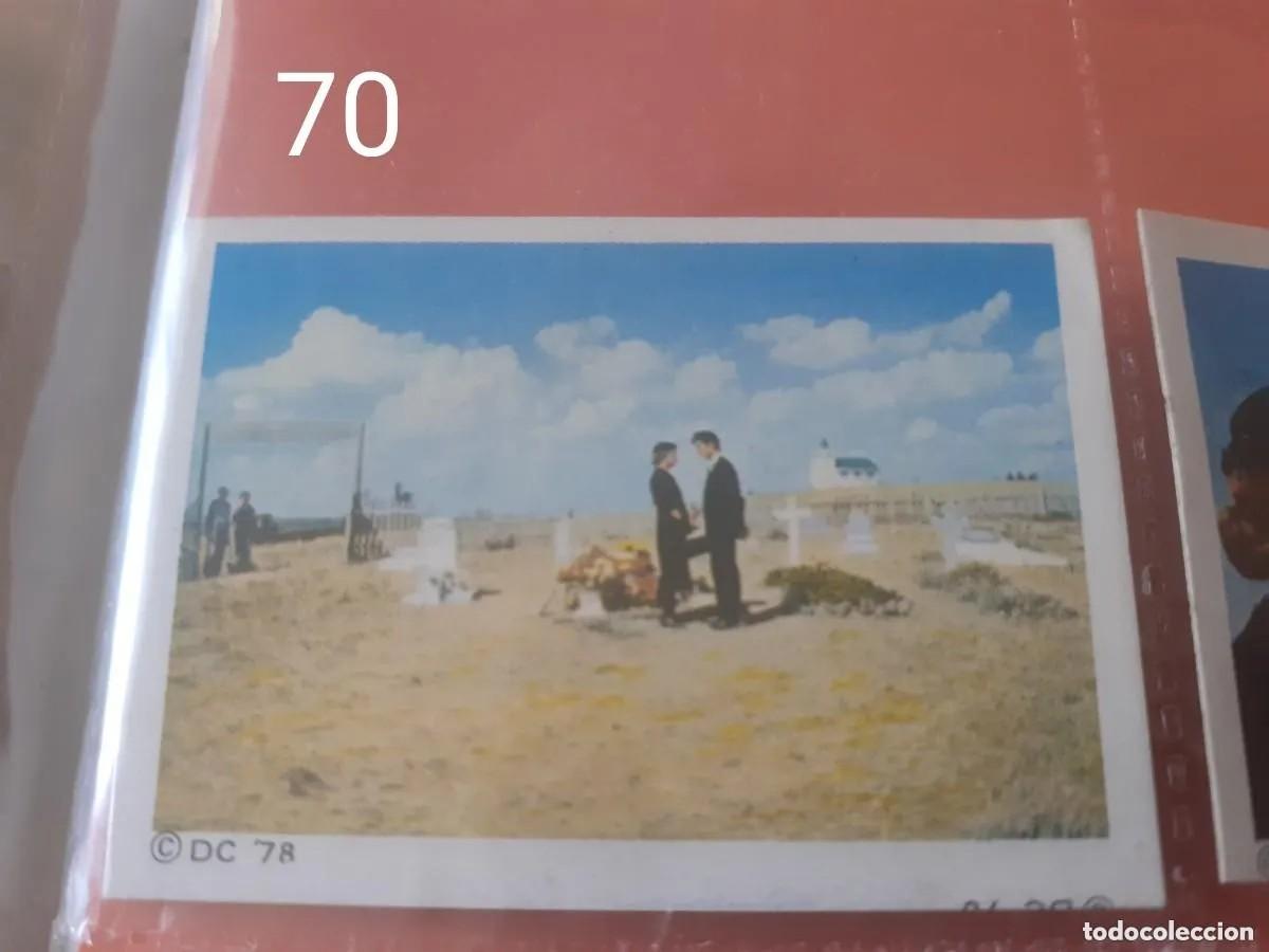 Coleccionismo Cromos antiguos: Cromo n.70 superman I fher _ sin pegar