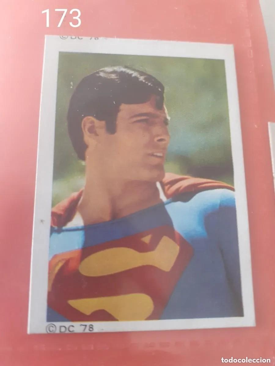 Coleccionismo Cromos antiguos: Cromo n.173 superman I fher _ sin pegar