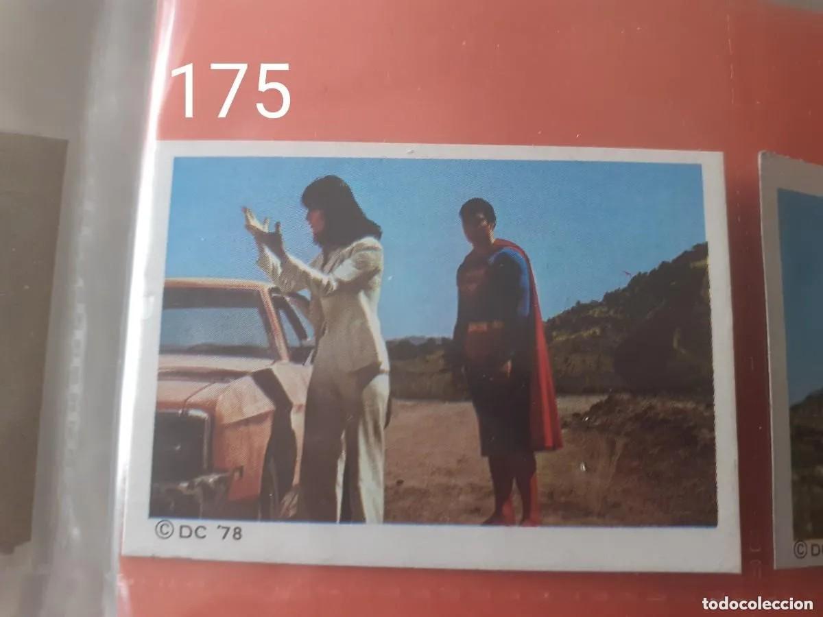 Coleccionismo Cromos antiguos: Cromo n.175 superman I fher _ sin pegar