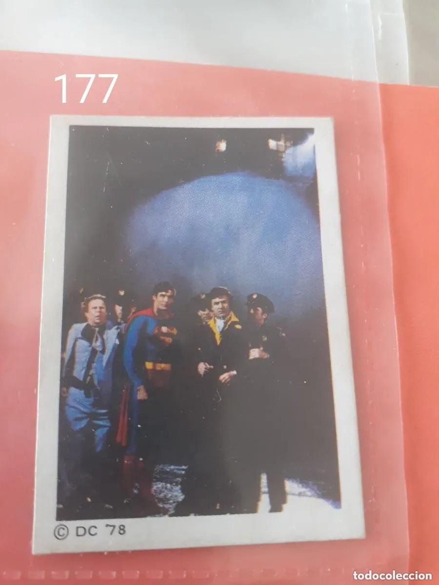 Coleccionismo Cromos antiguos: Cromo n.177 superman I fher _ sin pegar