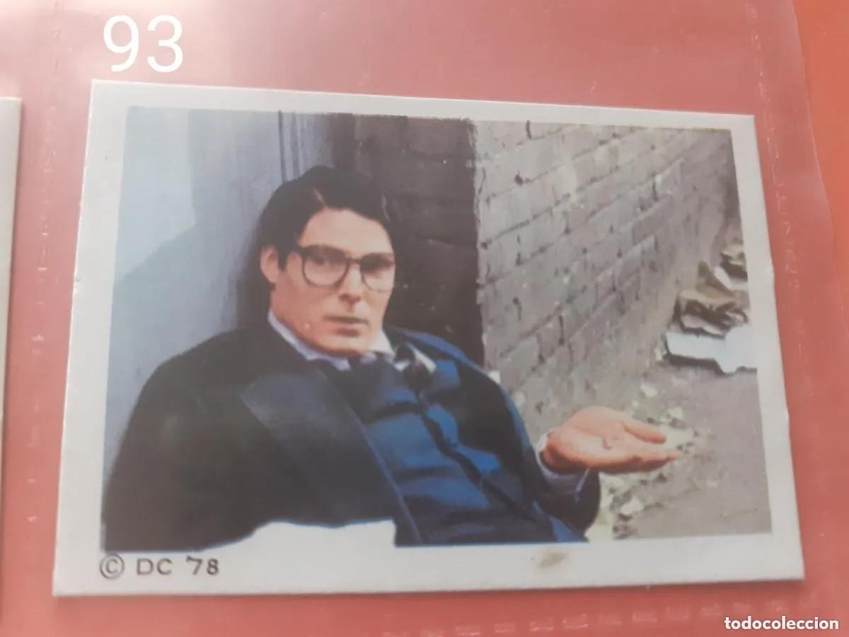 Coleccionismo Cromos antiguos: Cromo n.93 superman I fher _ sin pegar