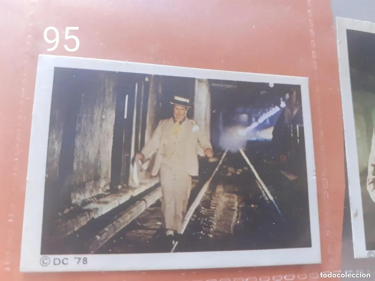 Coleccionismo Cromos antiguos: Cromo n.95 superman I fher _ sin pegar