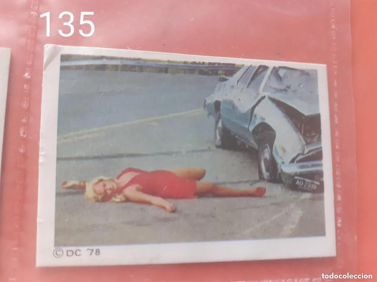 Coleccionismo Cromos antiguos: Cromo n.135 superman I fher _ sin pegar