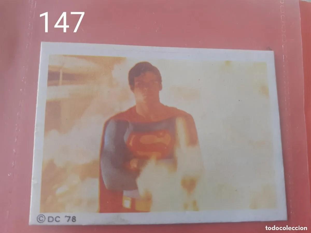 Collectable Antique Stickers: Cromo n.147 superman I fher _ sin pegar