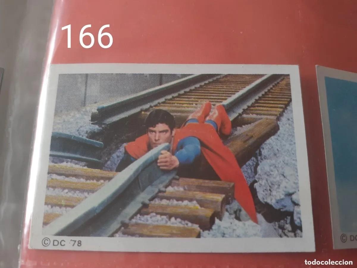 Coleccionismo Cromos antiguos: Cromo n.166 superman I fher _ sin pegar