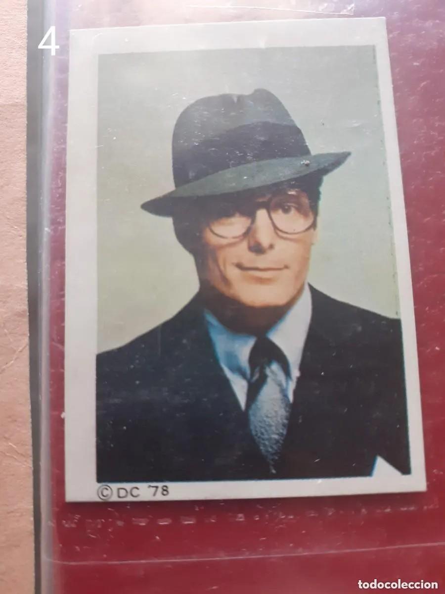 Coleccionismo Cromos antiguos: Cromo n.4 superman I fher _ sin pegar
