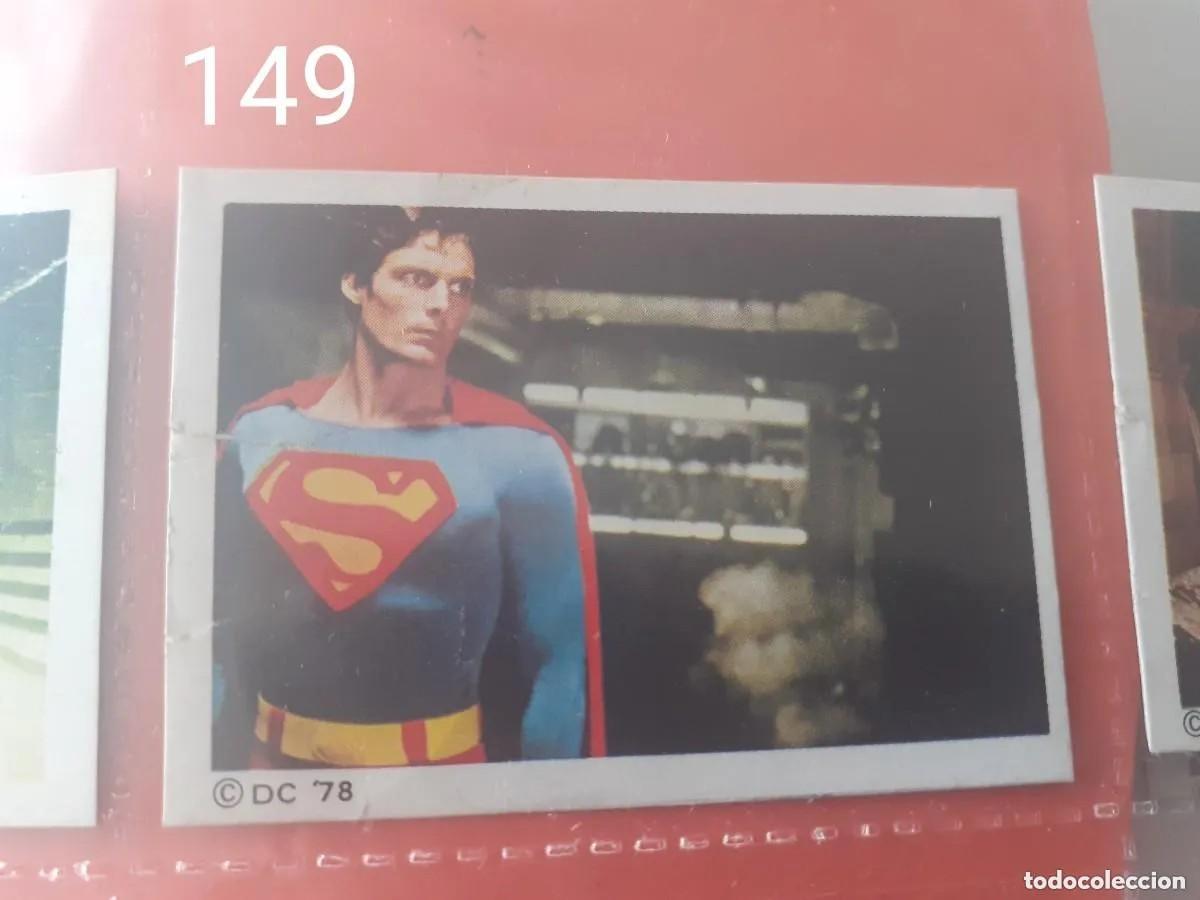 Coleccionismo Cromos antiguos: Cromo n.149 superman I fher _ sin pegar