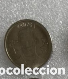 Coleccionismo Cromos antiguos: ZAMORA MONEDA COLECCION OFICIAL DEL REAL MADRID 1902-2000