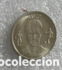 Coleccionismo Cromos antiguos: SAVIO MONEDA COLECCION OFICIAL DEL REAL MADRID 1902-2000