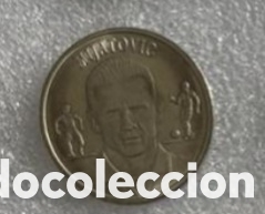 Coleccionismo Cromos antiguos: MIJATOVIC MONEDA COLECCION OFICIAL DEL REAL MADRID 1902-2000