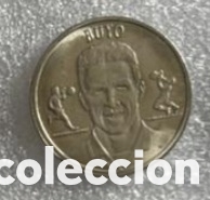 Coleccionismo Cromos antiguos: BUYO MONEDA COLECCION OFICIAL DEL REAL MADRID 1902-2000
