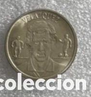Coleccionismo Cromos antiguos: VELAZQUEZ MONEDA COLECCION OFICIAL DEL REAL MADRID 1902-2000