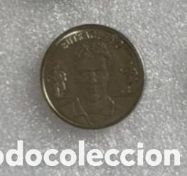 Coleccionismo Cromos antiguos: MONEDA COLECCION OFICIAL DEL REAL MADRID 1902-2000