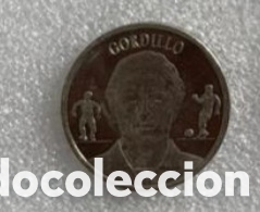 Coleccionismo Cromos antiguos: GORDILLO MONEDA COLECCION OFICIAL DEL REAL MADRID 1902-2000