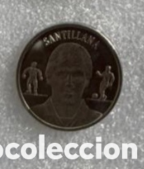 Coleccionismo Cromos antiguos: SANTILLANA MONEDA COLECCION OFICIAL DEL REAL MADRID 1902-2000