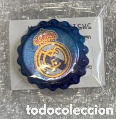 Coleccionismo Cromos antiguos: REAL MADRID CHAPA GREFUSA A&Ntilde;O 2013 LA LIGA FUTBOL