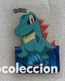 Coleccionismo Cromos antiguos: Carta Lamincards lamin card Pokemon Totodile