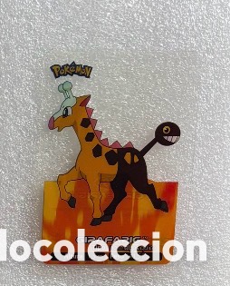 Coleccionismo Cromos antiguos: Carta Lamincards lamin card Pokemon Jirafarig