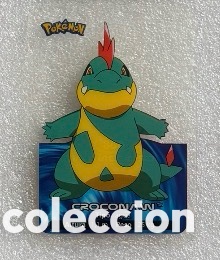 Coleccionismo Cromos antiguos: Carta Lamincards lamin card Pokemon Croconaw