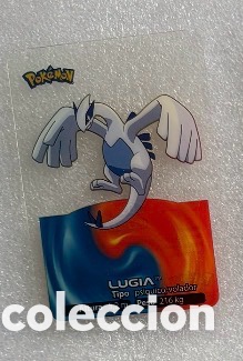 Coleccionismo Cromos antiguos: Carta Lamincards lamin card Pokemon Lugia