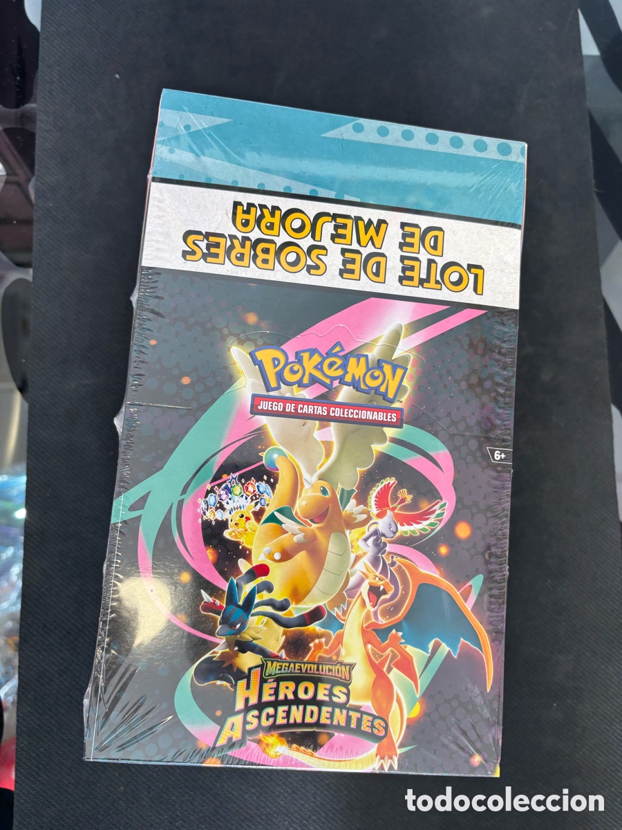 Coleccionismo Cromos antiguos: Pokemon display Heroes Ascendentes Caja 10 booster box