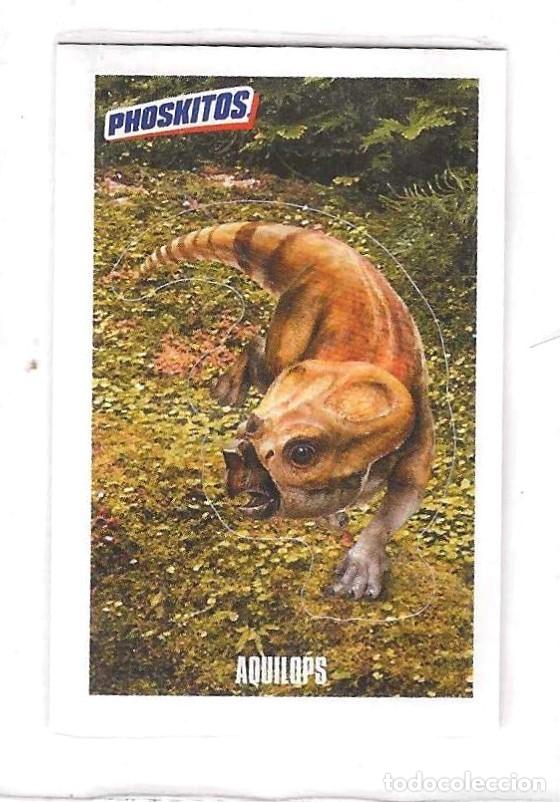 Coleccionismo cromos antiguos: PHOSKITOS -- DINOSAURIOS -- AQUILOPS - Foto 1