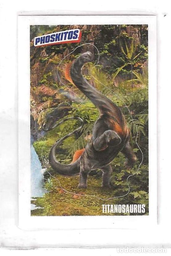 Coleccionismo cromos antiguos: PHOSKITOS -- DINOSAURIOS -- TITANOSAURUS - Foto 1