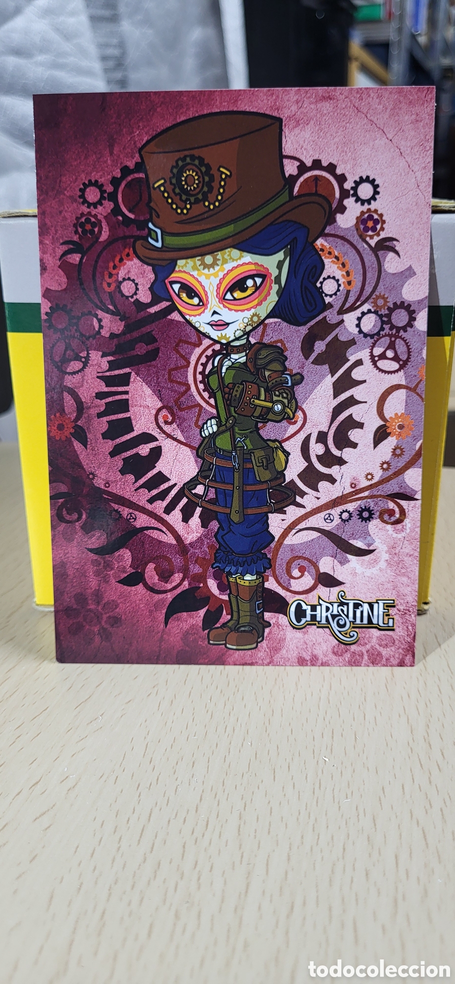 Coleccionismo Cromos antiguos: CHRISTINE N&ordm; 4 CATRINAS UNDERWORLD PHOTOCARDS MAYA STUDIO PANINI 2020