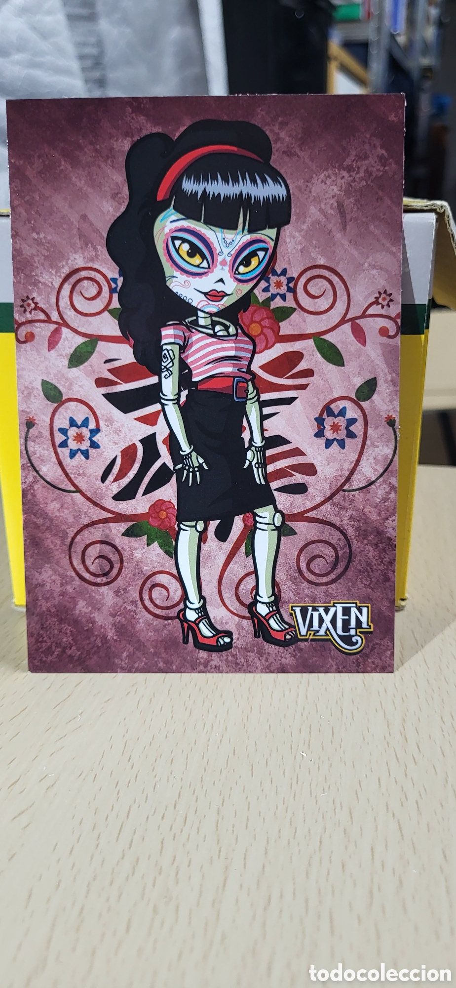 Coleccionismo Cromos antiguos: VIXEN N&ordm; 16 CATRINAS UNDERWORLD PHOTOCARDS MAYA STUDIO PANINI 2020