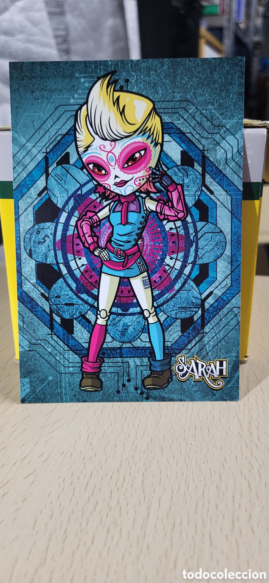 Coleccionismo Cromos antiguos: SARAH N&ordm; 91 CATRINAS UNDERWORLD PHOTOCARDS MAYA STUDIO PANINI 2020